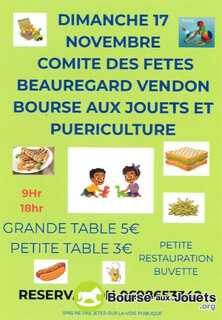 Photo de la bourse aux jouets Bourse aux jouets et puériculture