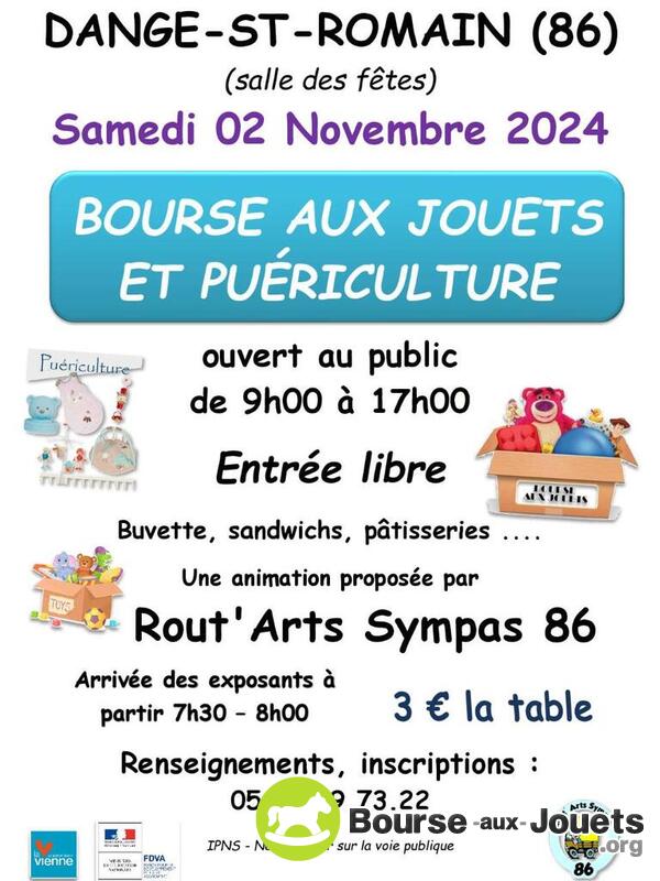 Bourse aux jouets et puériculture