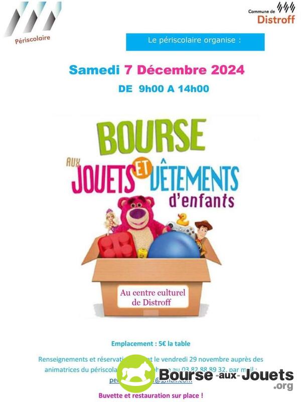 Bourse aux jouets et puericulture