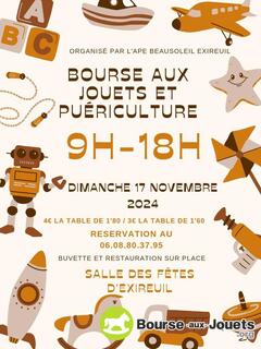 Photo de la bourse aux jouets Bourse aux jouets et puericulture