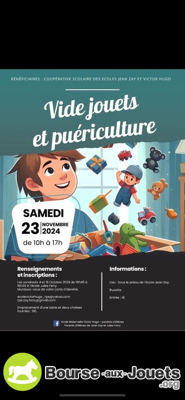 Bourse aux jouets et puériculture