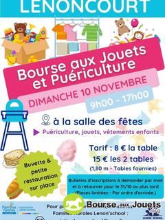 Photo de la bourse aux jouets Bourse aux jouets et Puériculture