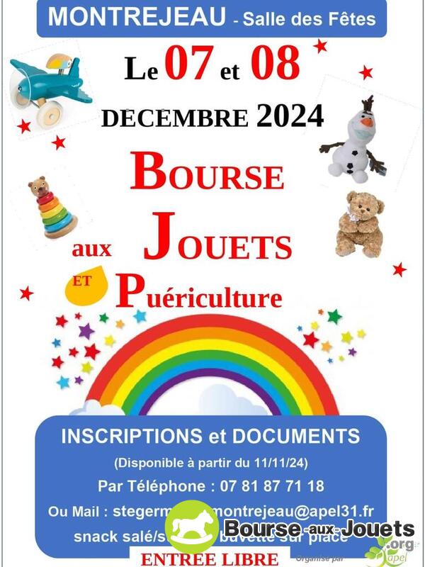 Bourse aux jouets et puériculture