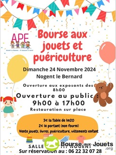 Photo de la bourse aux jouets Bourse aux jouets et puériculture