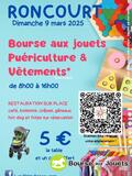 Bourse aux jouets et puériculture