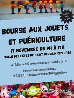 Photo de la bourse aux jouets Bourse aux jouets et puériculture