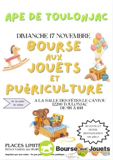 Photo de la bourse aux jouets Bourse aux jouets et Puériculture