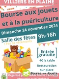 Photo Bourse aux jouets et puériculture à Villiers-en-Plaine