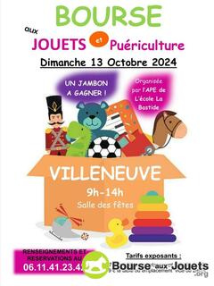 Photo de la bourse aux jouets Bourse aux jouets et puériculture APE de l'Ecole La Bastide