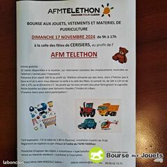 Photo de la bourse aux jouets Bourse aux jouets et puériculture au profit du Téléthon