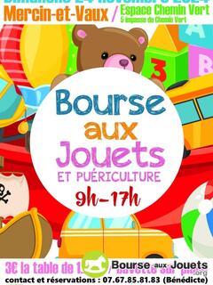 Photo de la bourse aux jouets Bourse aux jouets et puériculture de l'APE.Mercin