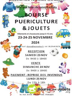 Photo de la bourse aux jouets Bourse jouets et puériculture de l'Association Familiale