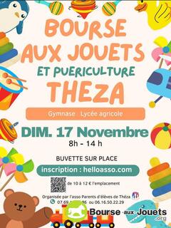 Photo de la bourse aux jouets Bourse aux jouets et puericulture à Theza par l'ape