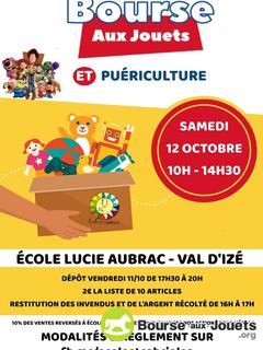 Photo de la bourse aux jouets Bourse Aux Jouets et Puériculture - VAL D'IZÉ