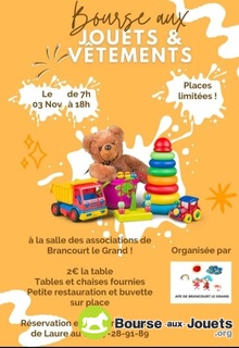 Photo de la bourse aux jouets Bourse aux jouets et aux vêtements