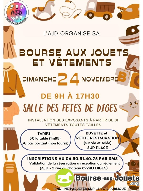 Bourse aux jouets et aux vêtements