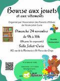 Bourse aux Jouets et aux vêtements