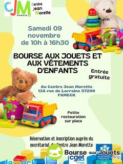 Photo de la bourse aux jouets Bourse aux jouets et aux vêtements d'enfants