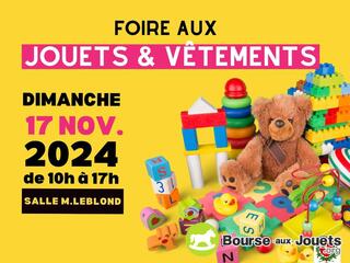 Photo de la bourse aux jouets Bourse aux jouets et vêtements d'enfants