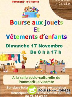 Photo de la bourse aux jouets Bourse aux jouets et vêtements d'enfants