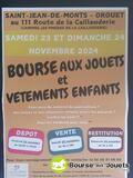 Bourse aux jouets et vêtements enfants