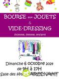 Bourse aux jouets et Vide Dressing