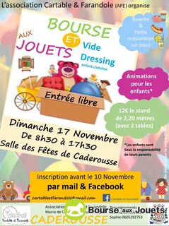 Photo de la bourse aux jouets Bourse aux Jouets et Vide-Dressing