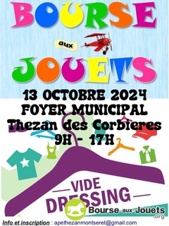 Photo de la bourse aux jouets Bourse aux jouets et vide dressing