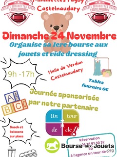 Photo de la bourse aux jouets Bourse aux jouets et vide dressing amicale F15 rugby