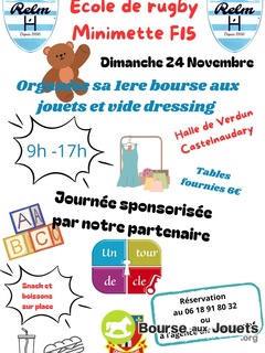 Photo de la bourse aux jouets Bourse aux jouets et vide dressing des minimettes du RELM