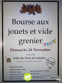 Photo de la bourse aux jouets Bourse aux jouets et vide grenier organisé par l'APE