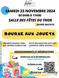 Bourse aux jouets - FCPE du Thor