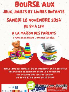 Photo de la bourse aux jouets Bourse aux jouets, jeux et livres enfants