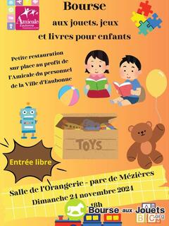 Photo de la bourse aux jouets Bourse aux jouets, jeux et livres pour enfants de l'Amicale