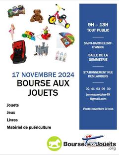 Photo de la bourse aux jouets Bourse aux jouets, jeux et matériel de puériculture