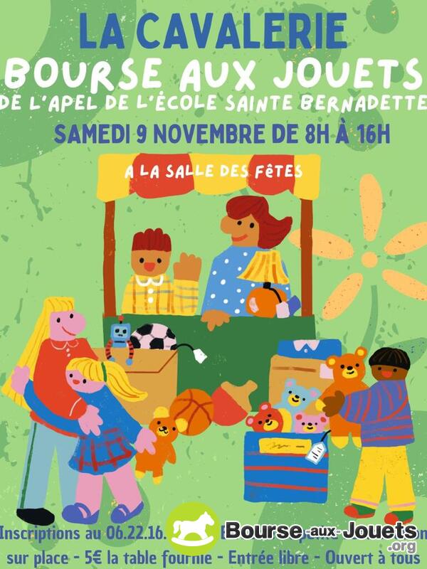 Bourse aux jouets de L'APEL de l'École Ste Bernadette