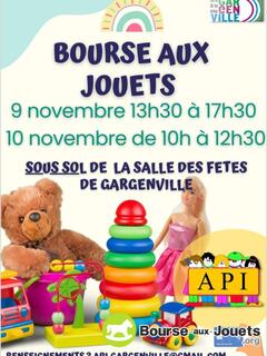 Photo de la bourse aux jouets Bourse aux jouets de l'API