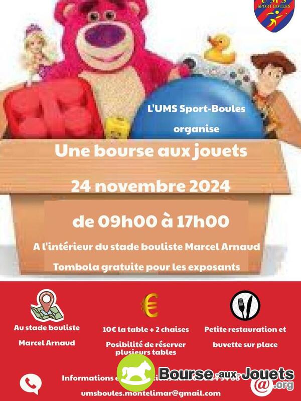 Bourse aux jouets de l'UMS Sport-Boules