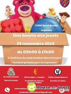 Photo de la bourse aux jouets Bourse aux jouets de l'UMS Sport-Boules