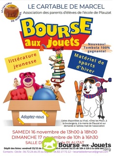 Photo de la bourse aux jouets bourse aux jouets, littérature jeunesse, sport d'hiver