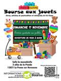 Bourse aux jouets, livres, et articles de puériculture