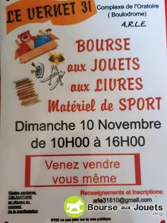 Photo de la bourse aux jouets Bourse aux jouets, livres et matériel de sport