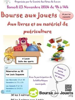 Photo de la bourse aux jouets Bourse aux jouets, aux livres et matériels de puériculture