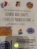 Bourse aux jouets, livres, et puériculture