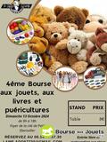 Bourse aux Jouets, aux livres et Puériculture