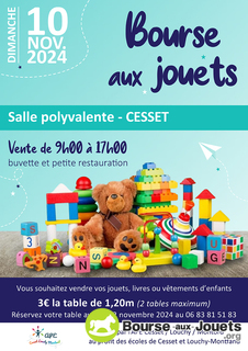 Photo de la bourse aux jouets Bourse aux jouets, livres et vêtements d'enfants