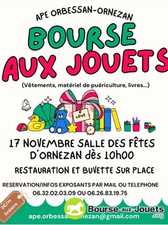 Photo de la bourse aux jouets Bourse aux jouets, matériel de puériculture, livres