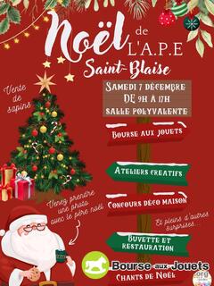 Photo de la bourse aux jouets Bourse aux jouets - Noël de l'Ape Saint-Blaise