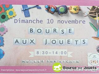 Photo de la bourse aux jouets Bourse aux jouets Nuillé sur Vicoin