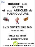 Photo Bourse jouets ,puéricultrice, vêtements enfants et adultes à Pierrevillers